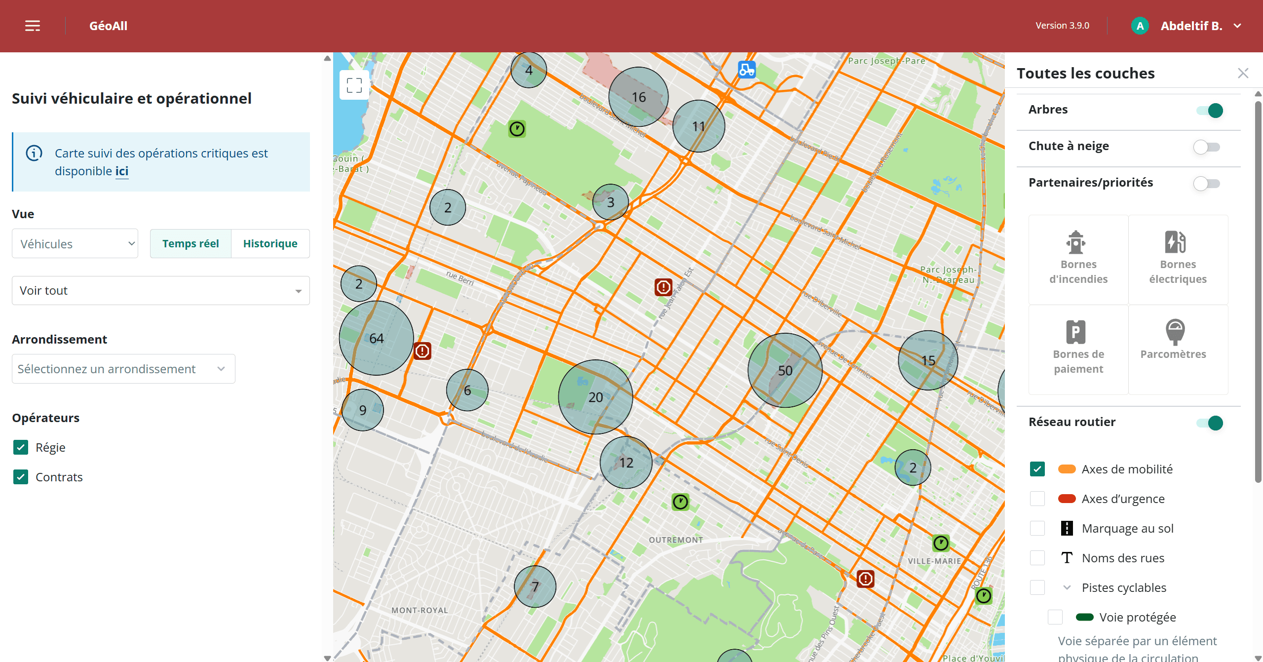 Scalable real-time vehicle tracking platform