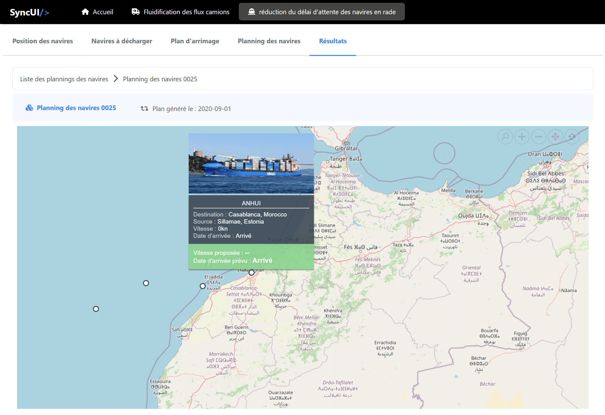 MVP for local ship operations management